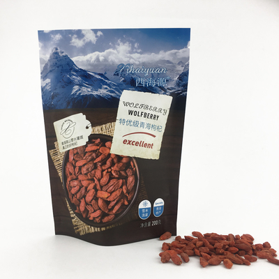 Resealable Tribune van Matte Plastic Aluminum Foil 25g op Zakken voor Voedsel Verpakking