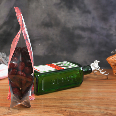 Van de de Hoekplaatzak van de vierlingverbinding drukte de Zij Gelamineerde Douane Aluminiumfolie Resealable Zakken