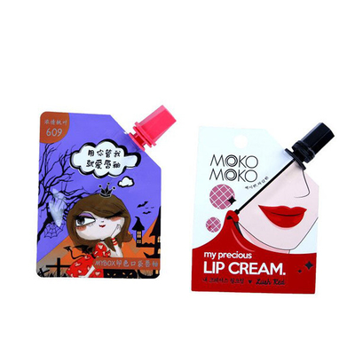 Aluminiummake-up 10mm Spuitenzak die Kosmetische Stammascara en Lip met Borstel verpakken