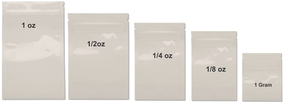 Zakken Veilig voor kinderen van de Zakken de Zwart-witte Mylar van ritssluitingsmatte laminating pouches 180mic