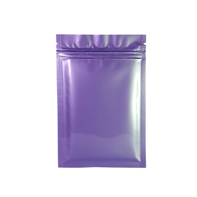 Resealable van het Bewijsmylar BRC van de Ritssluitingsgeur Poly Resealable Zakken Matt Black Bag