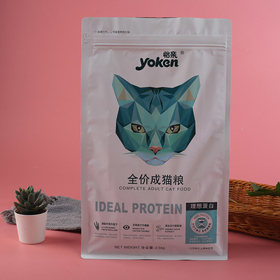 van de het Voedsel voor huisdieren Verpakkende Zak van 12oz 16oz van de Hondcat treats stand up plastic de Ritssluitingszak