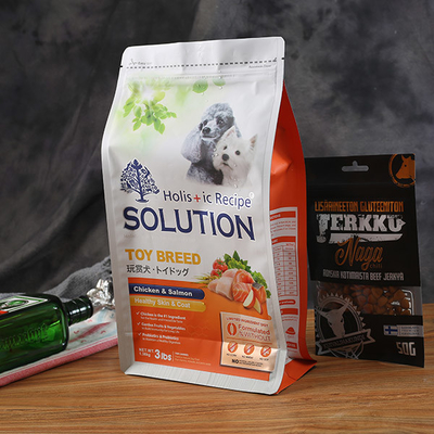Glanzend Matt Pet Food Packaging Bag