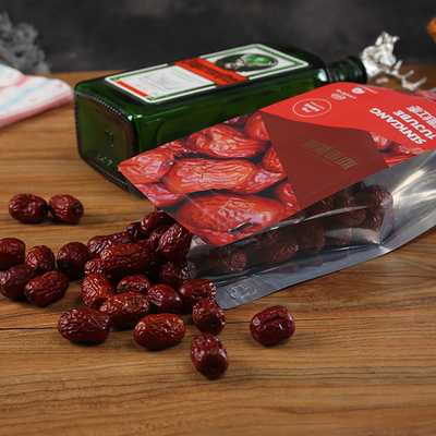 Van de de Hoekplaatzak van de vierlingverbinding drukte de Zij Gelamineerde Douane Aluminiumfolie Resealable Zakken