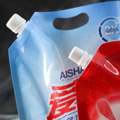 Plastic de Zakwasmiddel van de Was Vloeibare 60mic Vloeibare Zeep Verpakking